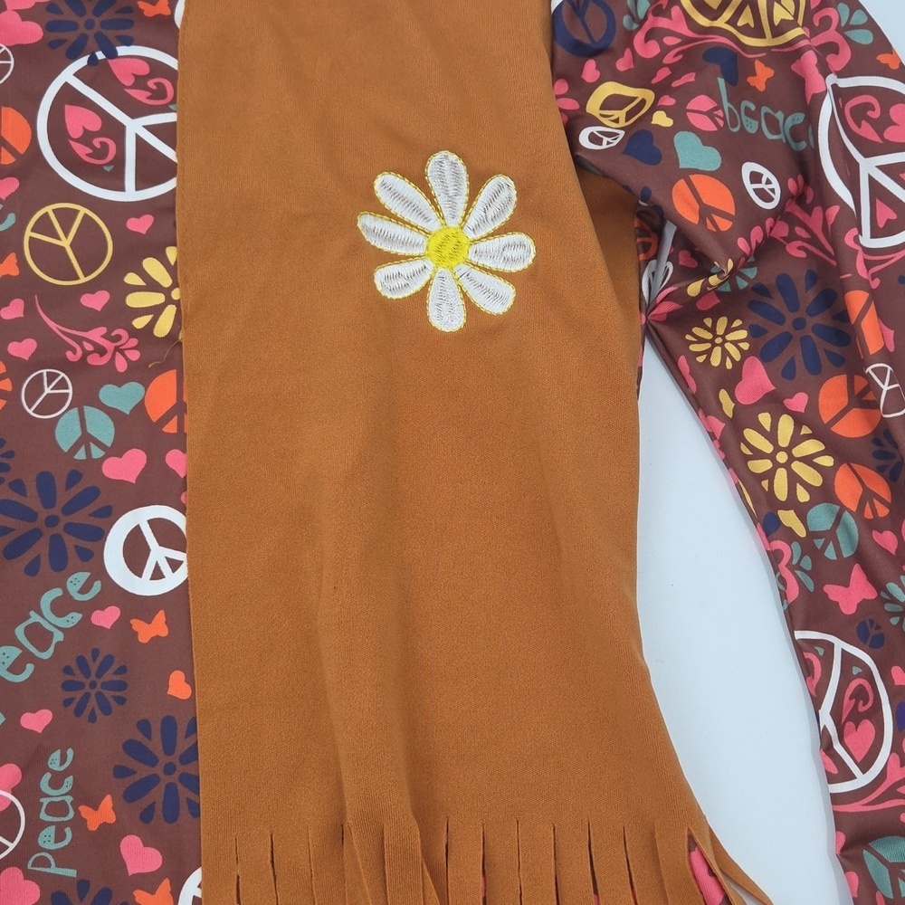 Flower Child Hippie Costume NWOT - Picture 11 of 16
